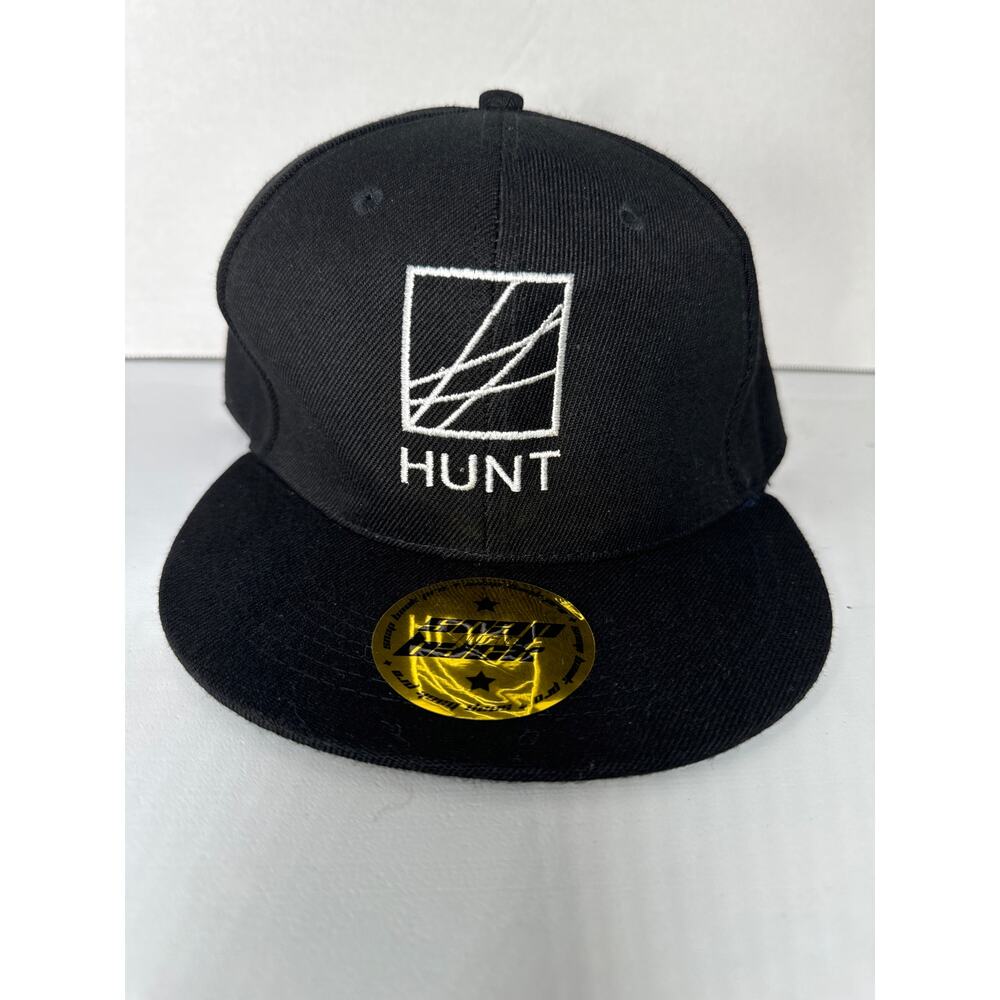 Hunt cap snapback black one size
